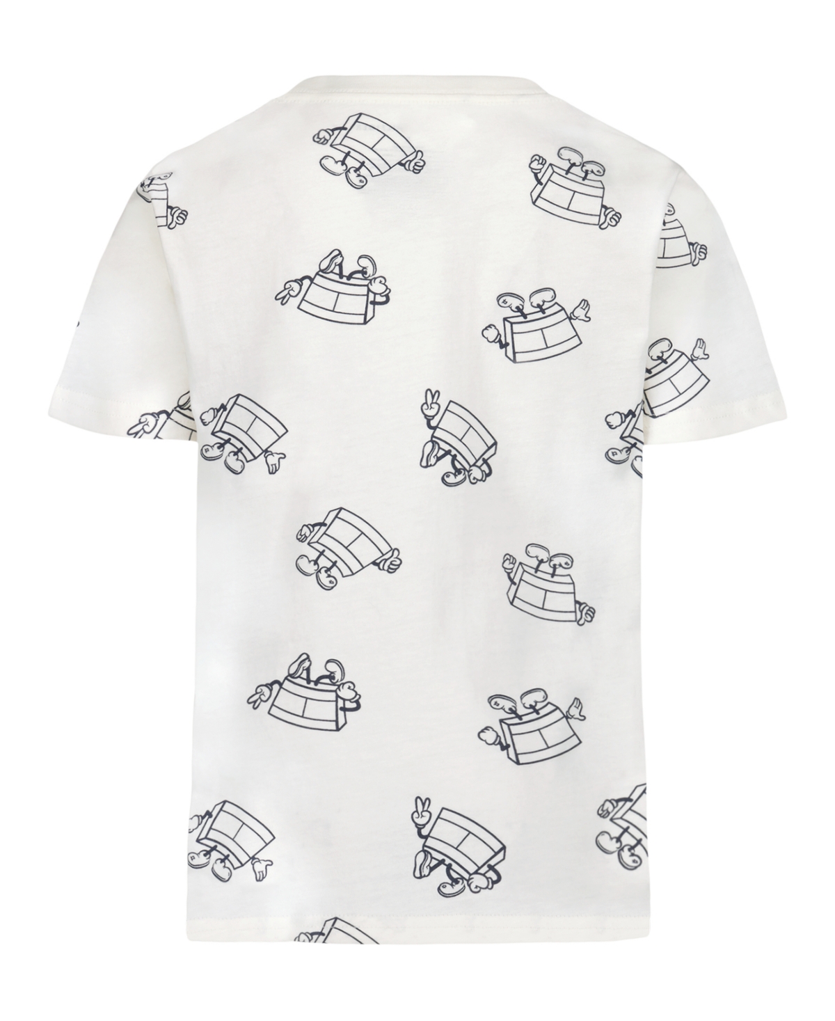 Tommy Hilfiger Toddler And Little Boys 2t-7 Allover Printed T-shirt In White