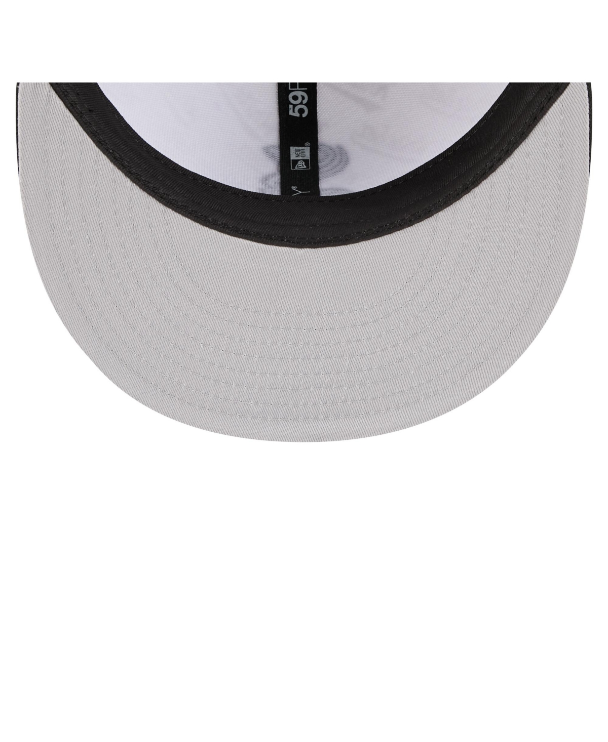 New Era Men's White/black Chicago White Sox Repeat 59fifty Fitted Hat In Multi
