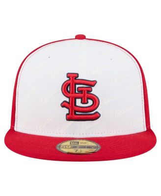 Men's White/Red St. Louis Cardinals Repeat 59FIFTY Fitted Hat