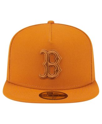 Men's Orange Boston Red Sox Color Pack A-Frame 59FIFTY Fitted Hat