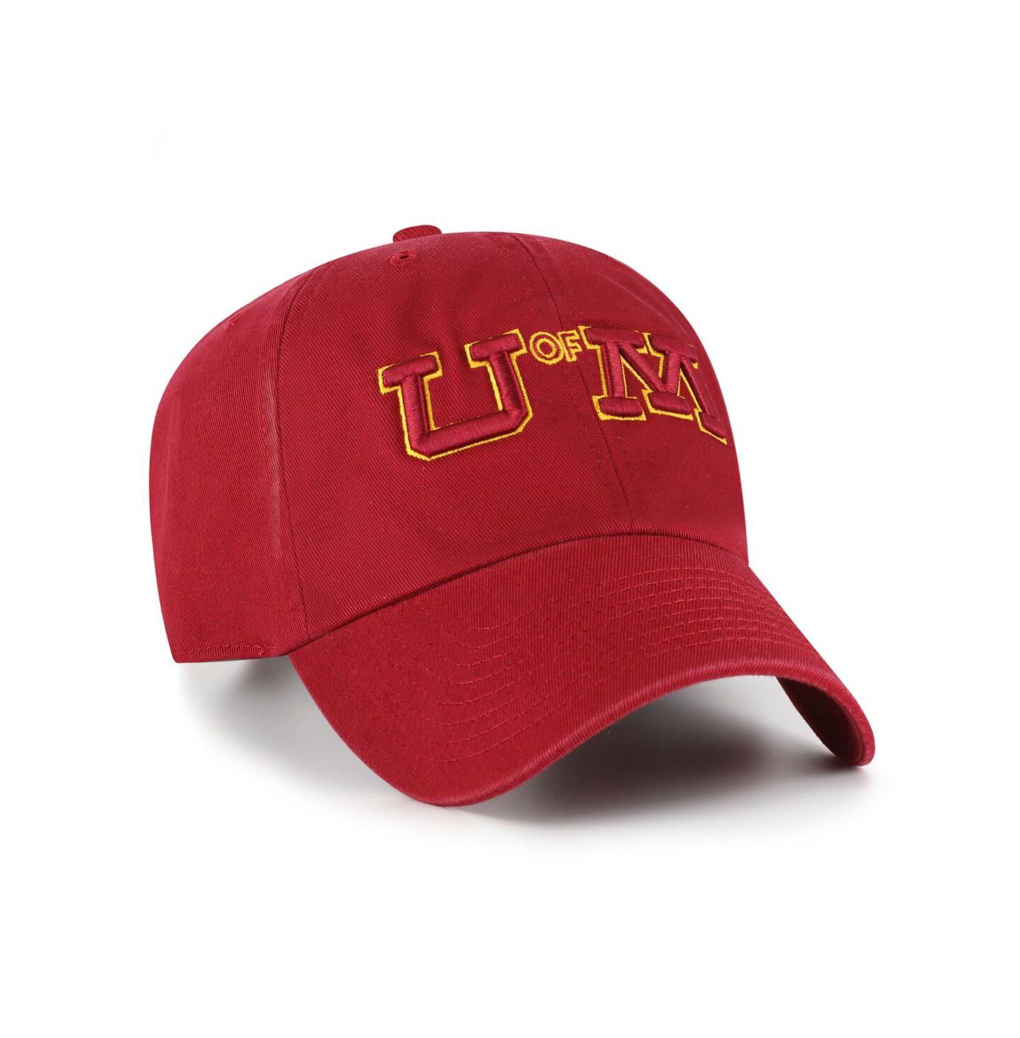 Мужская кепка '47 Brand Maroon Minnesota Golden Gophers Vault Clean Up Adjustable Hat — фото 3