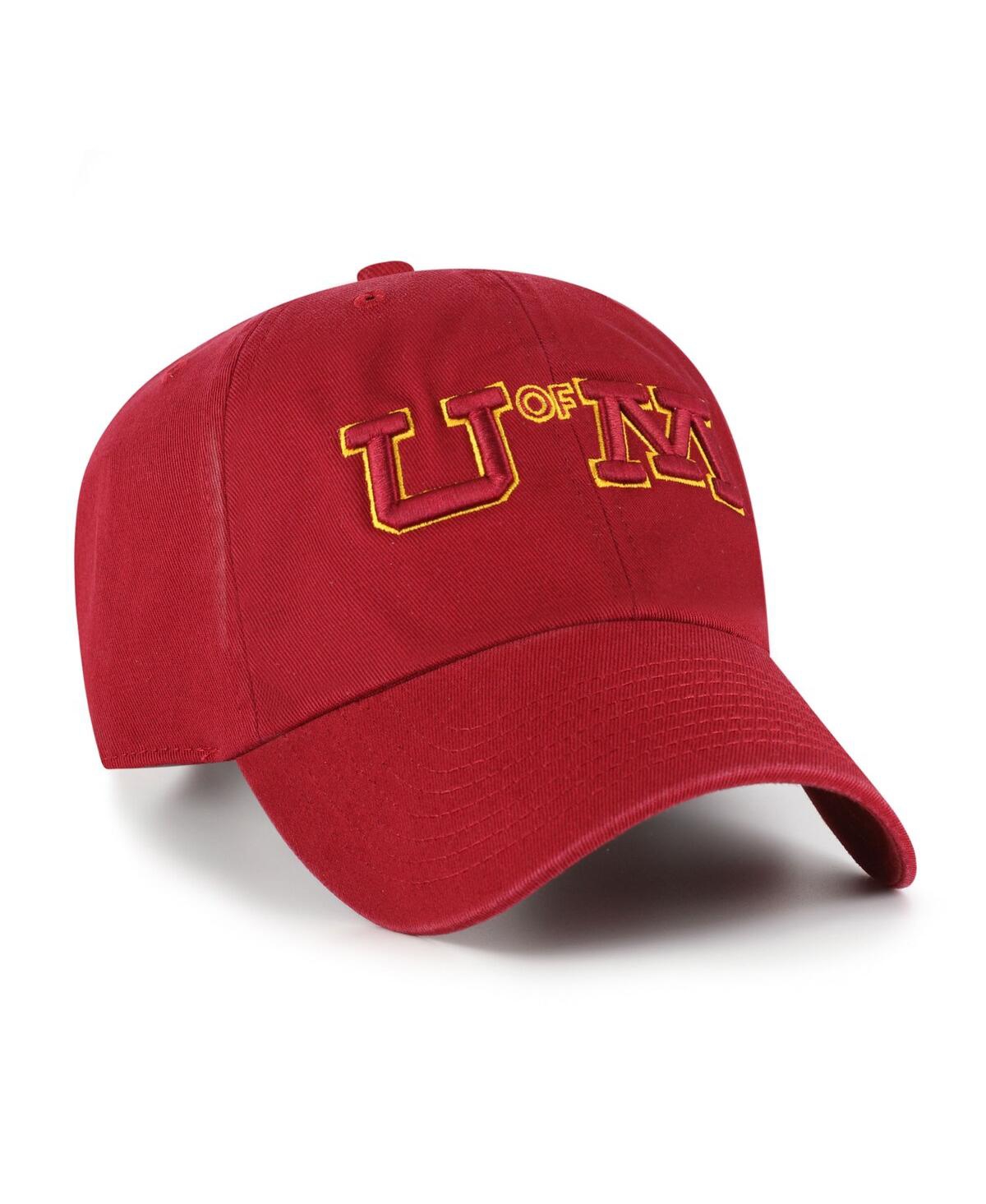 47 Brand Men's Maroon Minnesota Golden Gophers Vault Clean Up Adjustable Hat In Burgundy