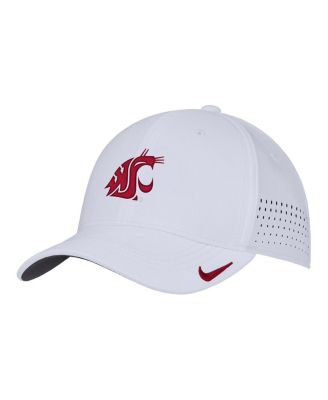 Men's White Washington State Cougars 2025&nbsp;On-Field Performance Flex Hat