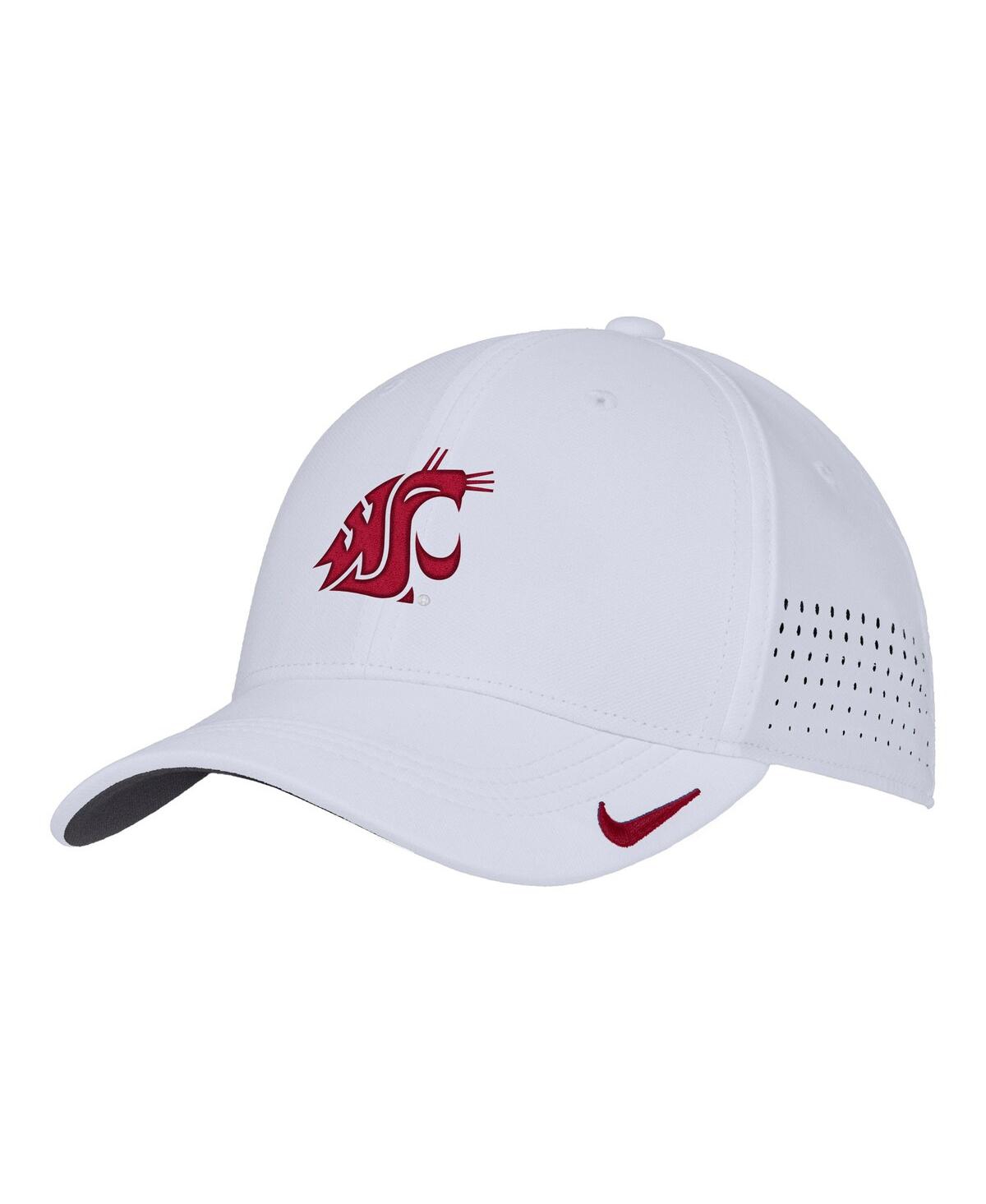 Nike Men's White Washington State Cougars 2025â On-field Performance Flex Hat In White