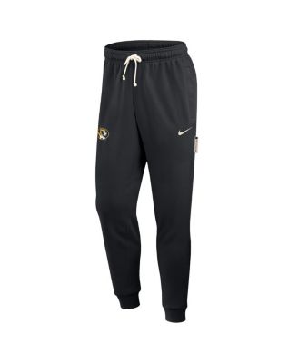 Men's Black Missouri Tigers 2025 Sideline Performance Taper Pants