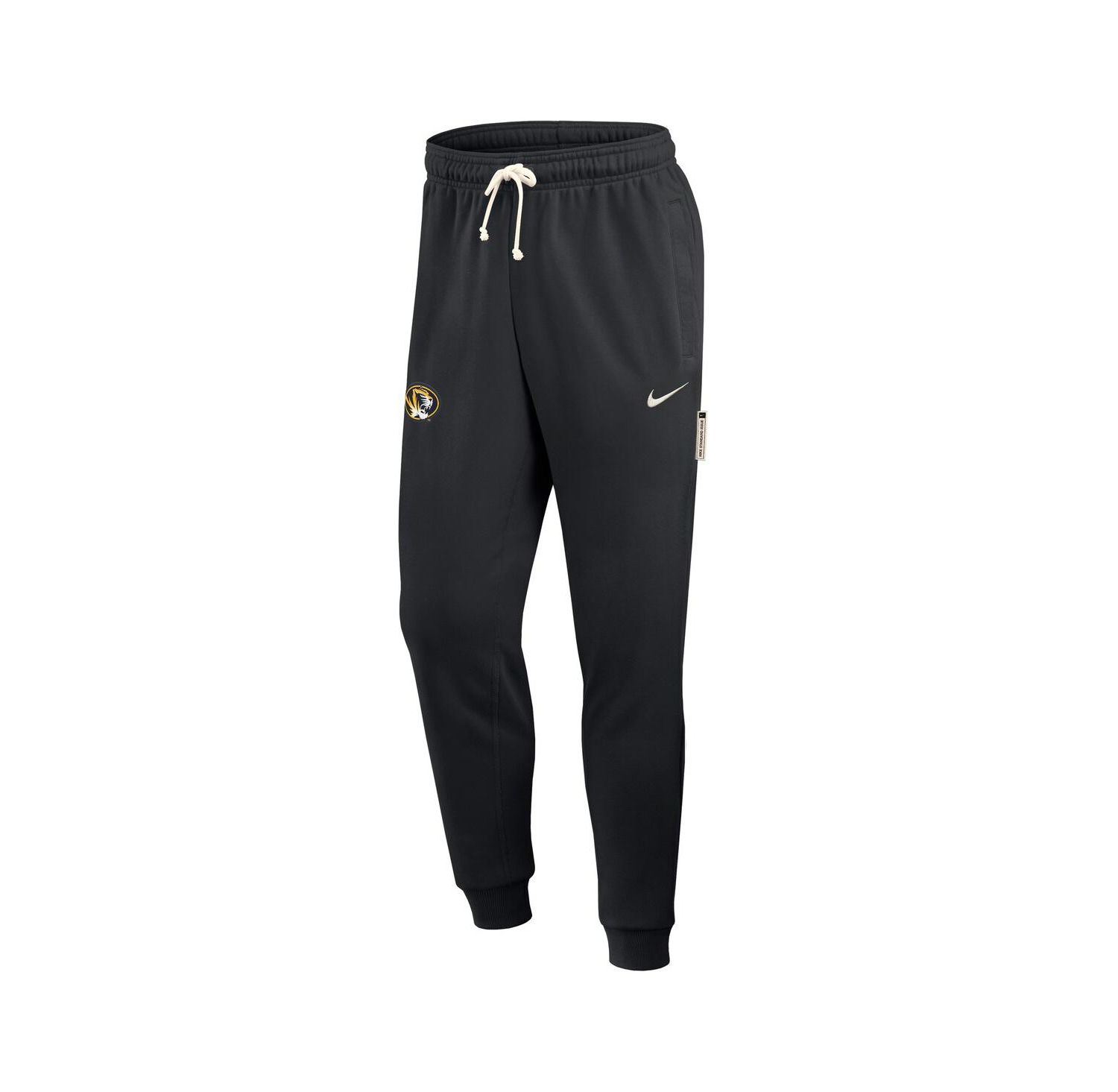 Men's Black Missouri Tigers 2025 Sideline Performance Taper Pants