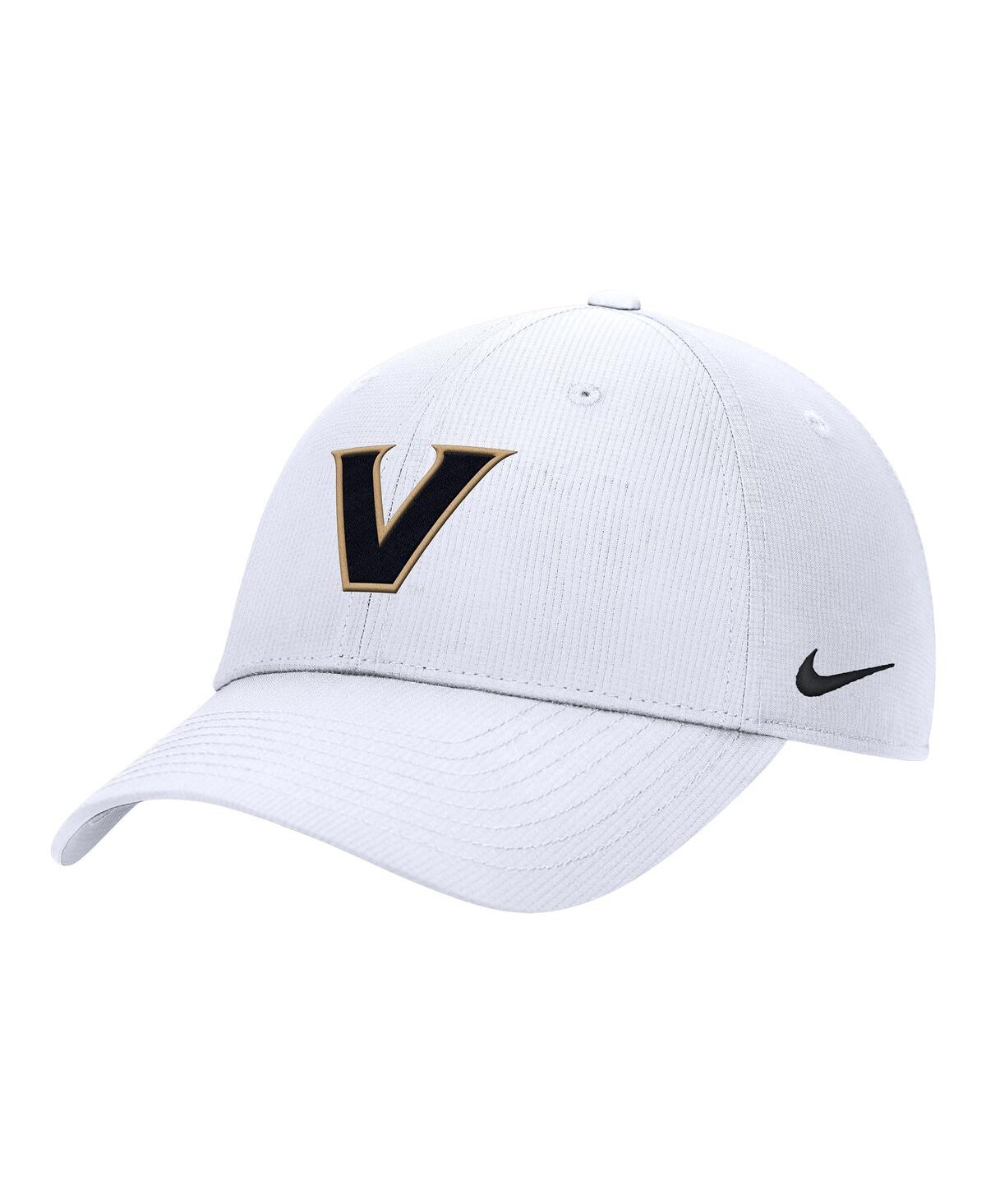 Nike Men's White Vanderbilt Commodores 2025 On-Field Club Performance Adjustable Hat