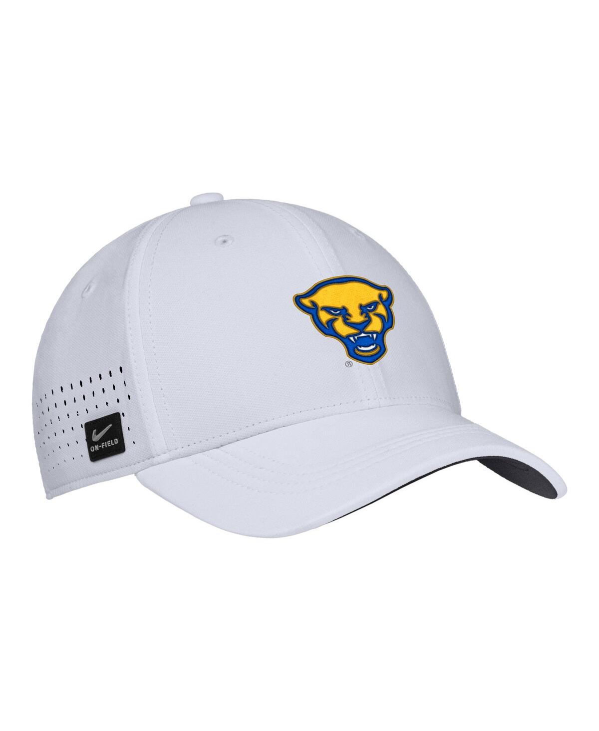 Nike Men's White Pitt Panthers 2025â On-field Performance Flex Hat In White