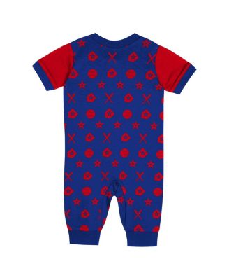 Newborn Blue Philadelphia Phillies Hard 90 Coveralls