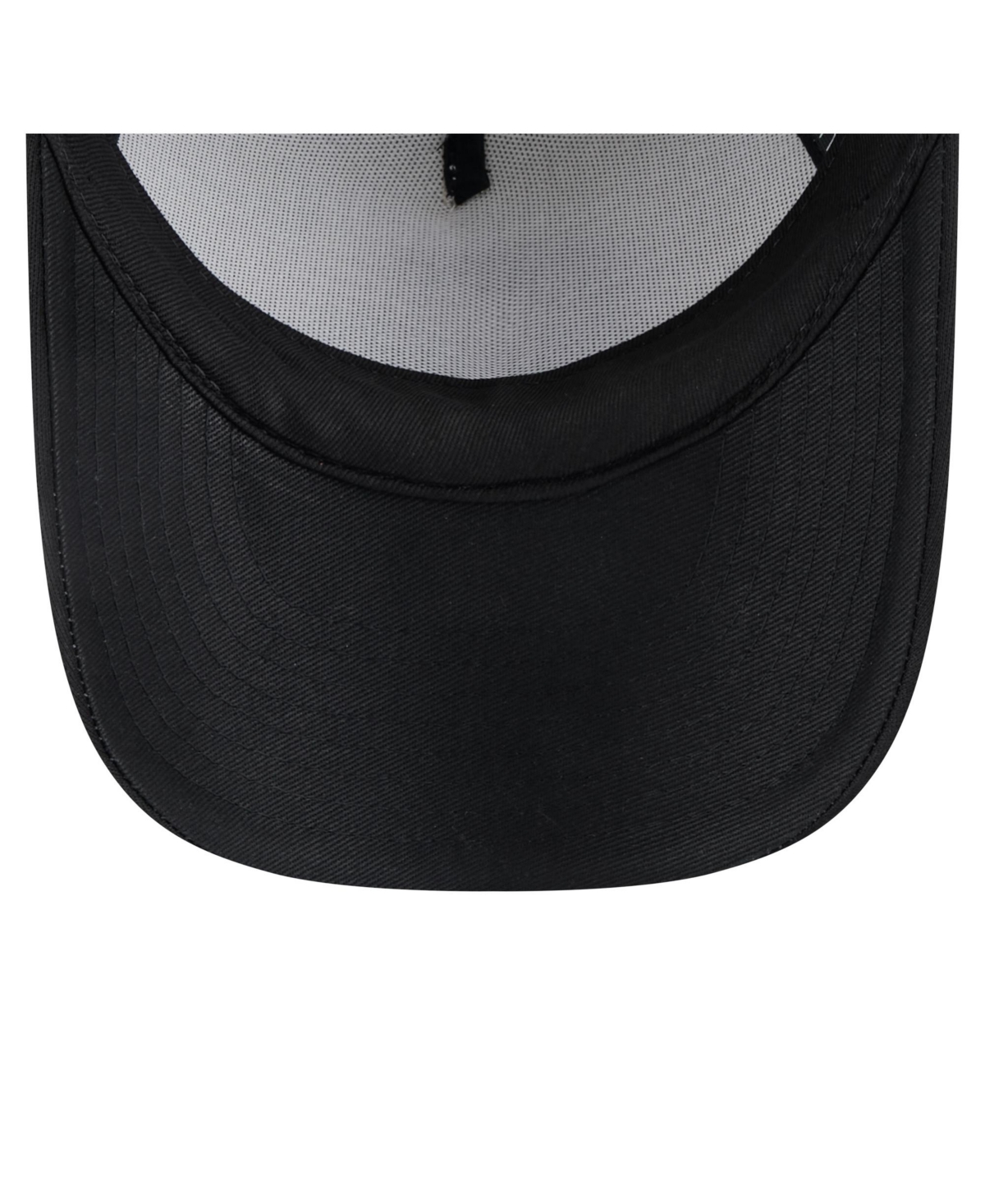 New Era Toddler White/black Colorado Rockies Painted A-frame 9forty Trucker Adjustable Hat In White