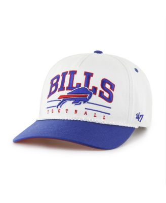 '47 Brand - Men's White/Royal Buffalo Bills Roscoe Two-Toned Hitch Adjustable Hat