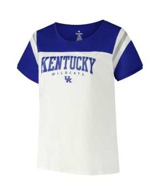 Women's White Kentucky Wildcats Plus Size Winning Gear T-Shirt