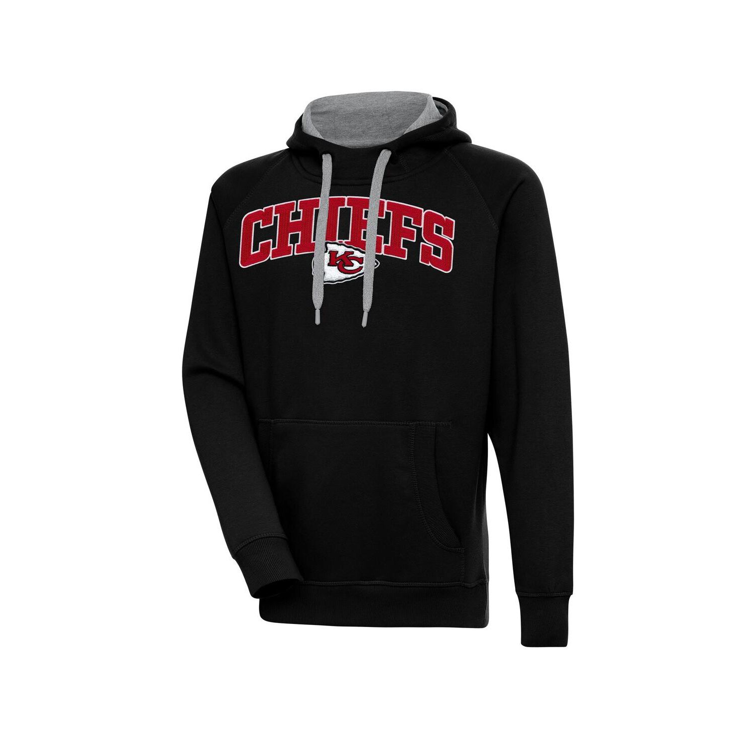 Men's Black Kansas City Chiefs Victory Pullover Hoodie