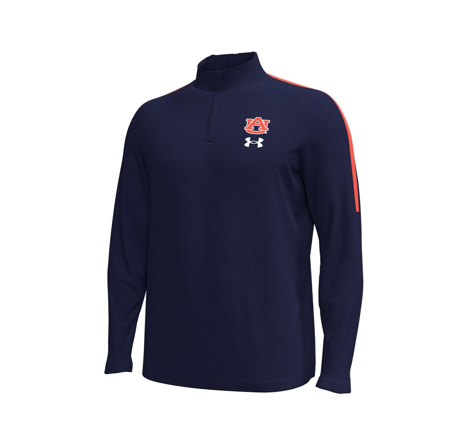 Men's Navy Auburn Tigers Playoff Performance Quarter-Zip Sweatshirt