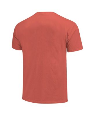 Men's and Women's Coral Alabama Crimson Tide Comfort Colors Fashion Color Arch T-Shirt
