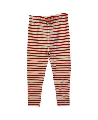 Baby Boys and Girls Arkansas Razorbacks Long Sleeve Top and Striped Tri-Blend Leggings Set