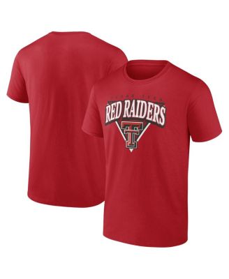 Fanatics - Men's Red Texas Tech Red Raiders Modern Tri T-Shirt