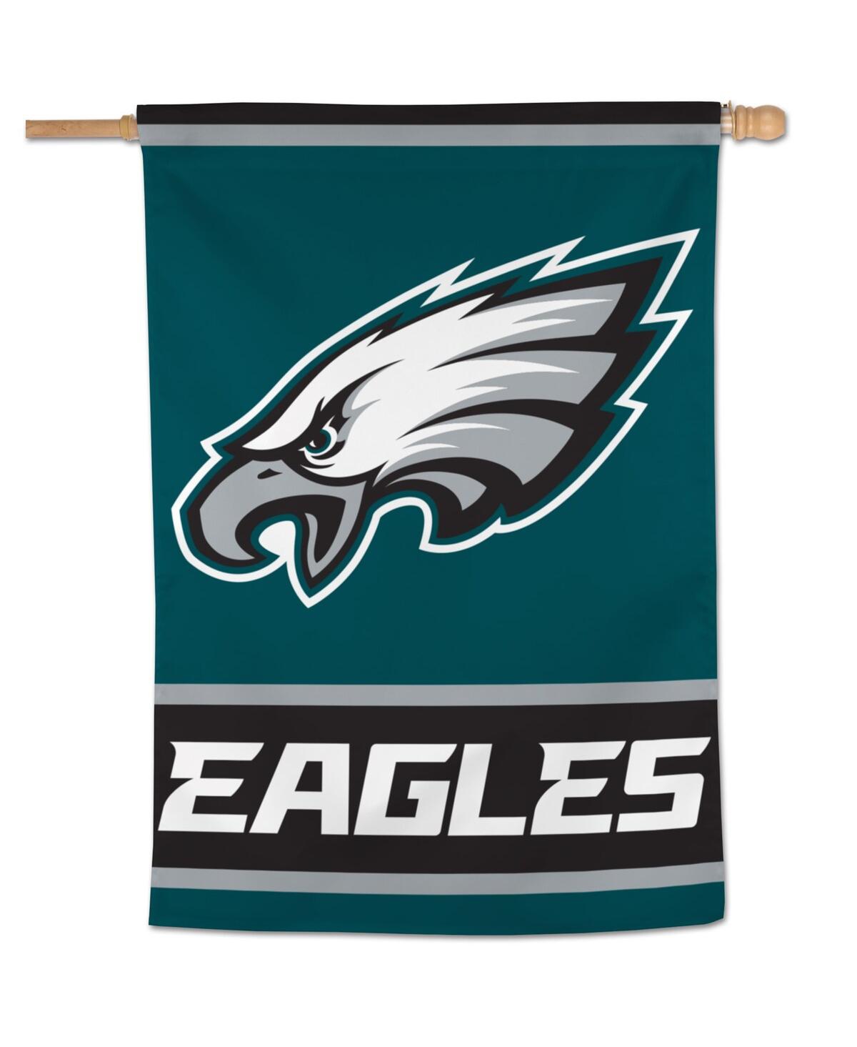 Wincraft Philadelphia Eagles 28" X 40" Primary Logo Single-sided Vertical Banner In Transparent
