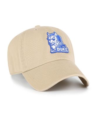 Men's Khaki Duke Blue Devils Vault Clean Up Adjustable Hat