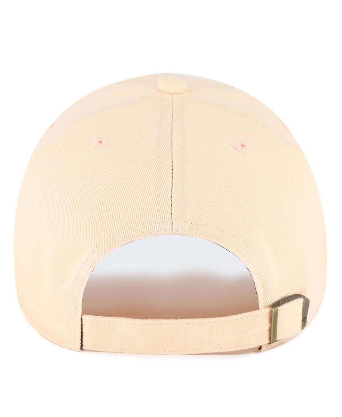 47 Brand Men's Cream Oregon State Beavers Clean Up Adjustable Hat In White