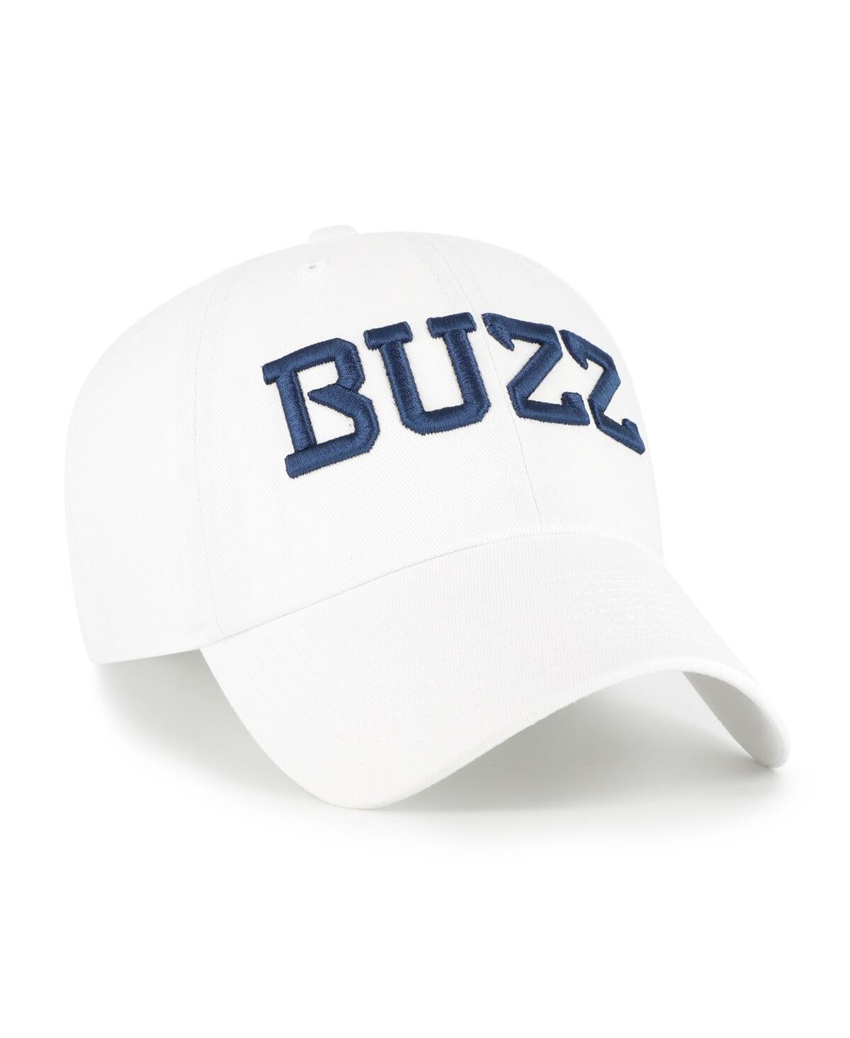 47 Brand Men's White Georgia Tech Yellow Jackets Clean Up Adjustable Hat In White