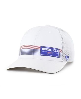 '47 Brand - Men's White Buffalo Bills Rangefinder Trucker Adjustable Hat