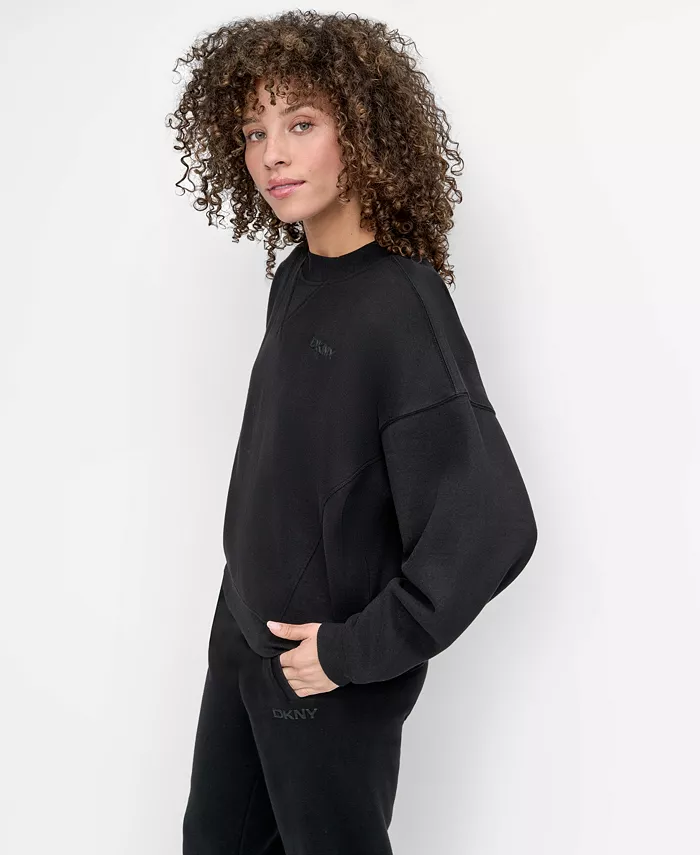 Women's Crew Neck Long Sleeve Sweatshirt - thumbnail 10