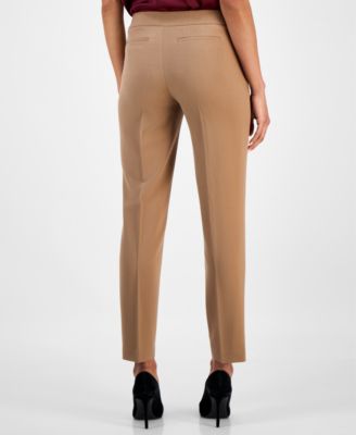 Women's Bi-Stretch Straight-Leg Dress Pants