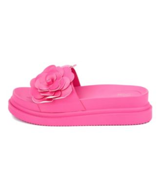Camellia Flower Women's Slides