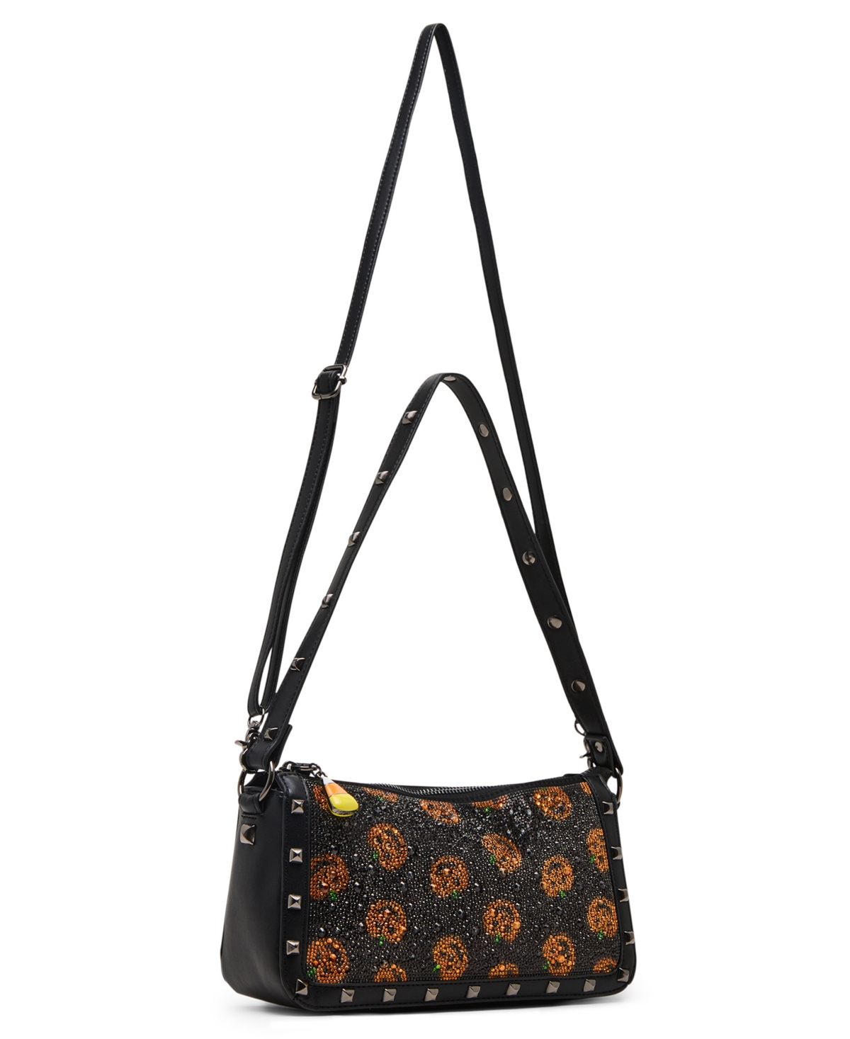 Betsey Johnson Smashing Small Shoulder Bag In Black