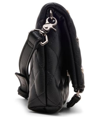 Jaw Dropping Quilt Tunnel Flap Clutch Bag