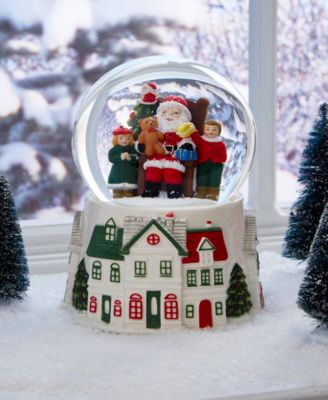 Christmas Tree Christmas Village Snow Globe