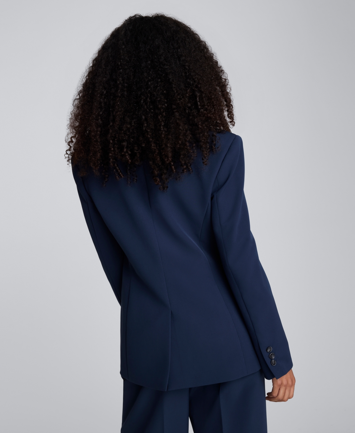 Kenneth Cole Slim Fit Luxe Twill One-button Blazer In Multi