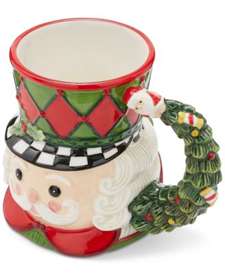 Christmas Tree Nutcracker Toby Mug