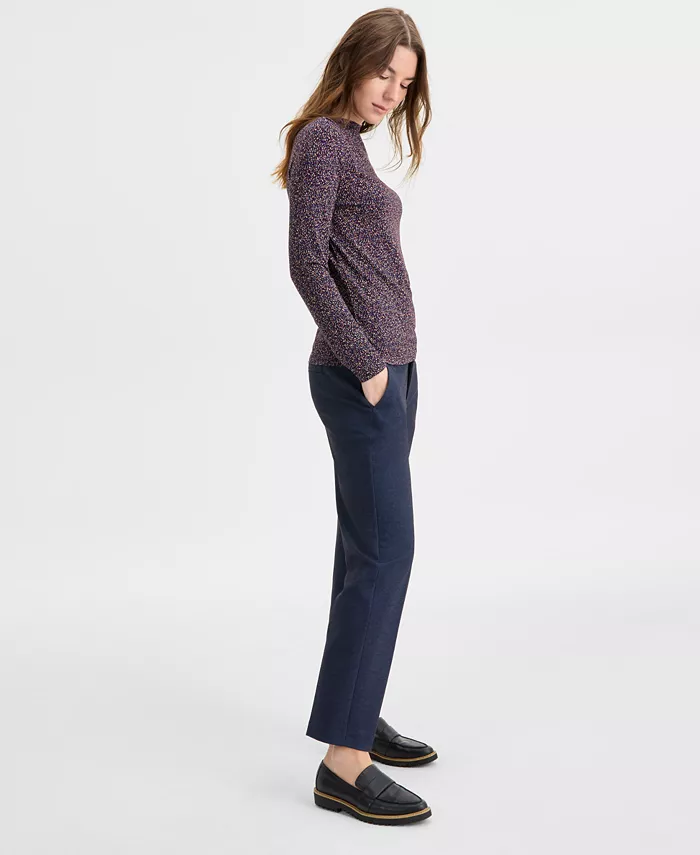 Women's Ruched Boat Neck Top - thumbnail 4