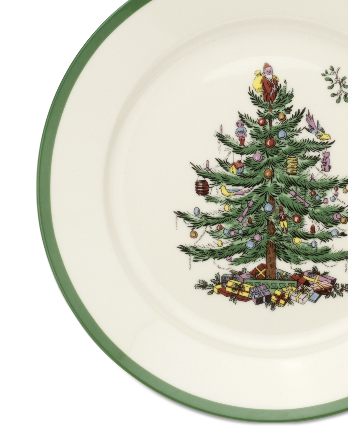 Spode Christmas Tree Luncheon Plate, 9"