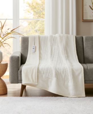 Heated Waffle to Sherpa Throw, 50" x 60"