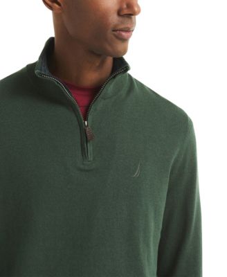 Men's Navtech Classic-Fit Solid Quarter Zip Sweater