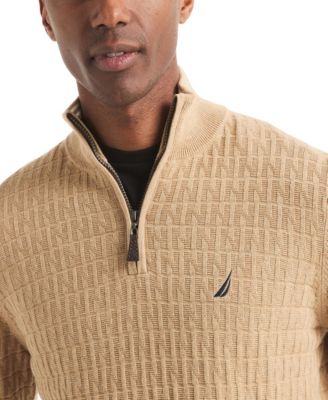 Men's Classic Fit Quarter Zip Sweater
