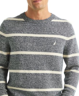 Men's Striped Crewneck Sweater