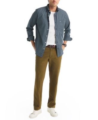 Men's Plaid Print Long Sleeve Shirt