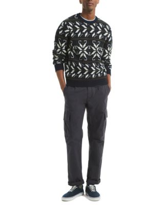 Men's Fair Isle Print Sweater