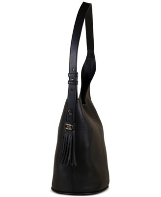 Women's Astrid Large Leather Bucket Bag