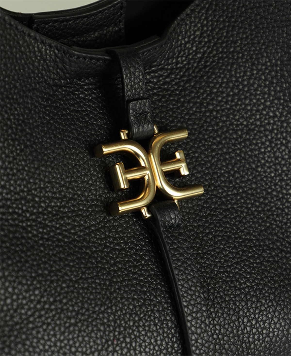 Sam Edelman Women's Sylvia Large Leather Tobo Bag In Black