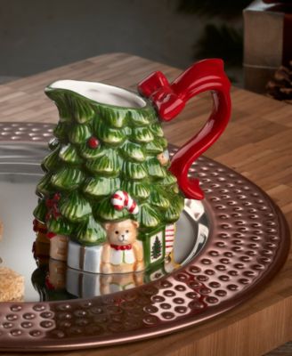 Christmas Tree Sugar & Creamer Set