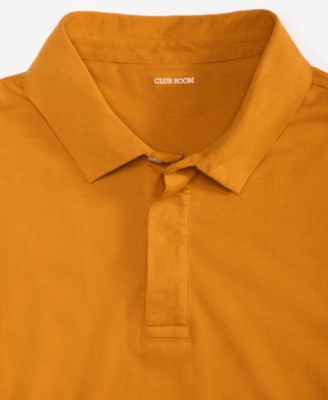 Men's Pima Cotton Knit Polo Shirt, Exclusively at Macy's