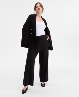 I.N.C. International Concepts - Plus Size High-Rise Pull-On Pants