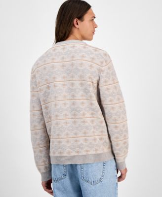 Men's Archer Long-Sleeve Crewneck Sweater, Macy's Exclusive