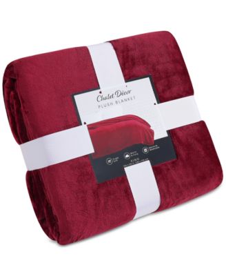 Velvety Soft Plush Blanket, Full/Queen
