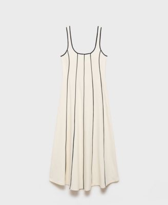 Women's Striped Cotton Dress